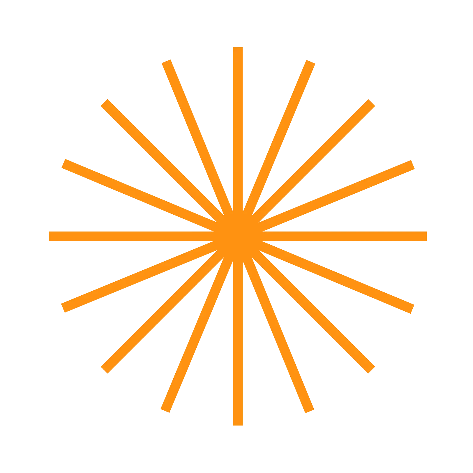 Vegait Heavy Icon Fulfillment RGB BRIGHT ORANGE