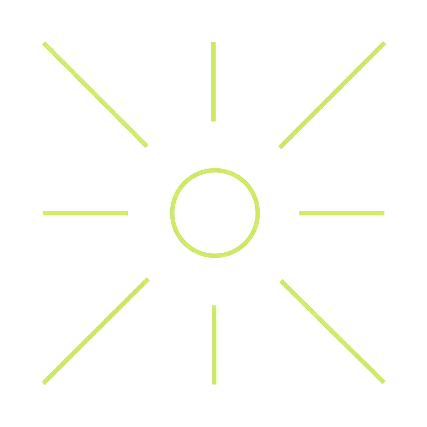 Vegait Light Icon Exceptional RGB BRIGHT GREEN