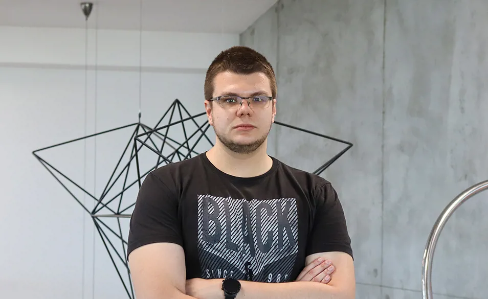 Miloš Vlku, software developer at Vega IT