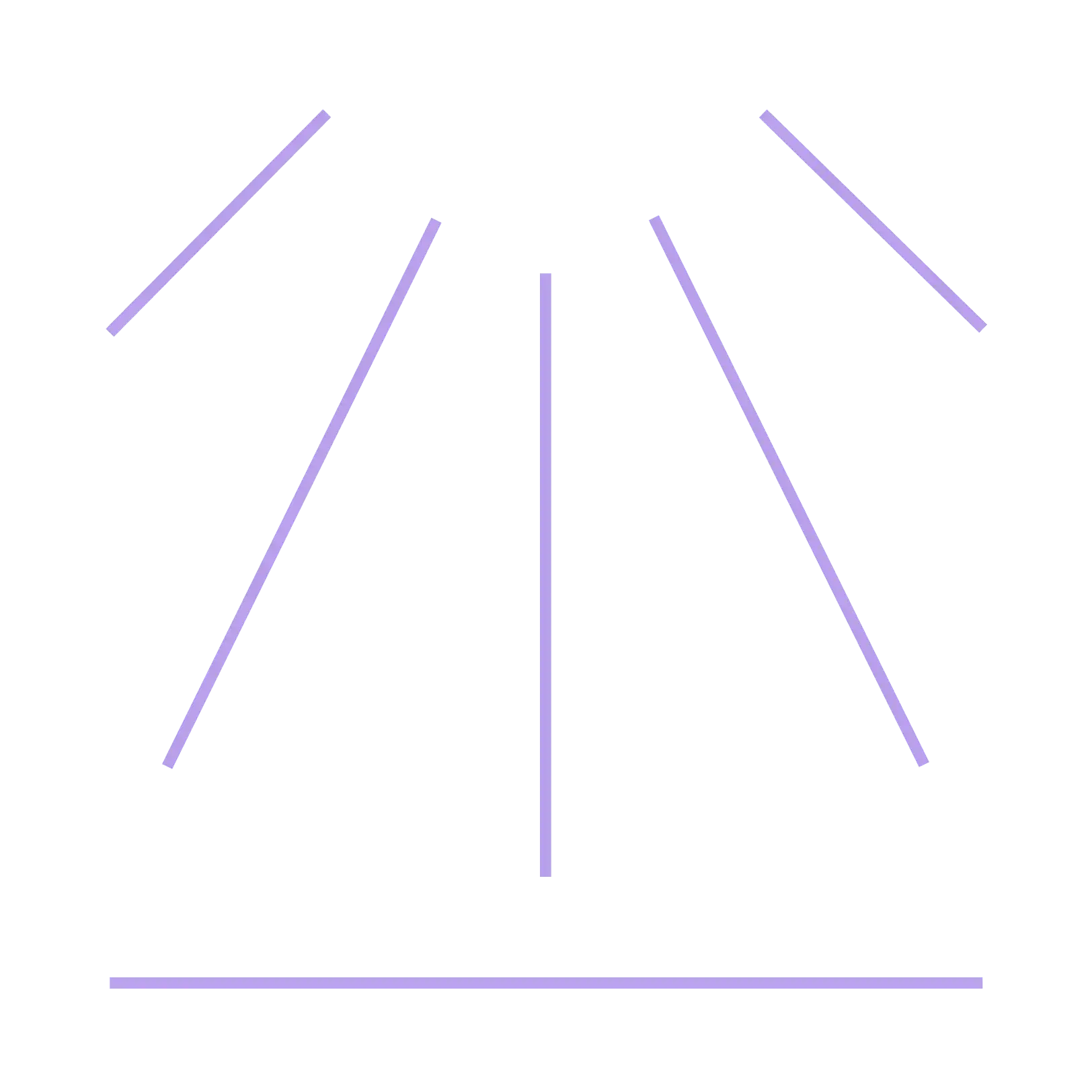 Vegait Light Icon Analysis RGB BRIGHT LILAC