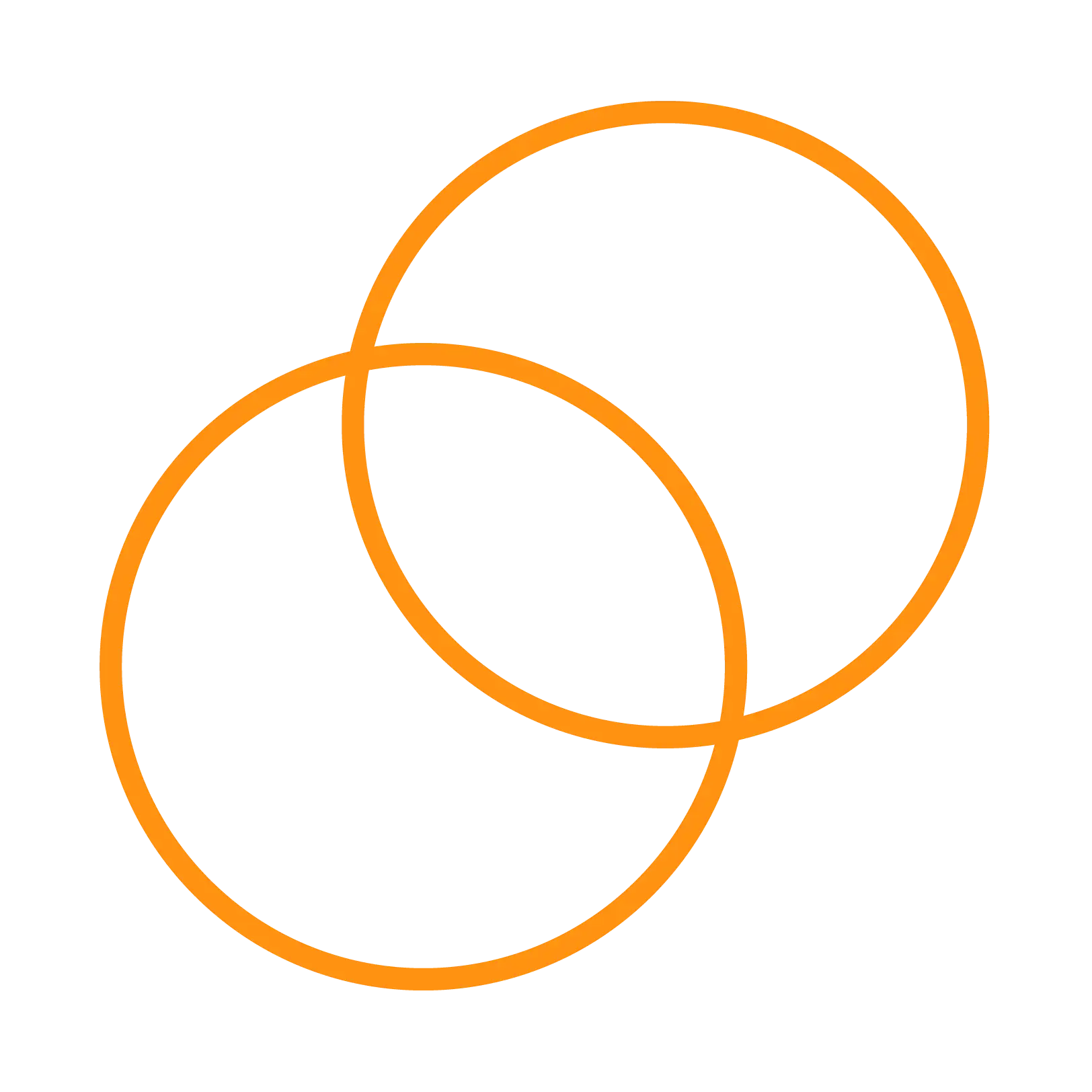 Vegait Heavy Icon Together RGB BRIGHT ORANGE