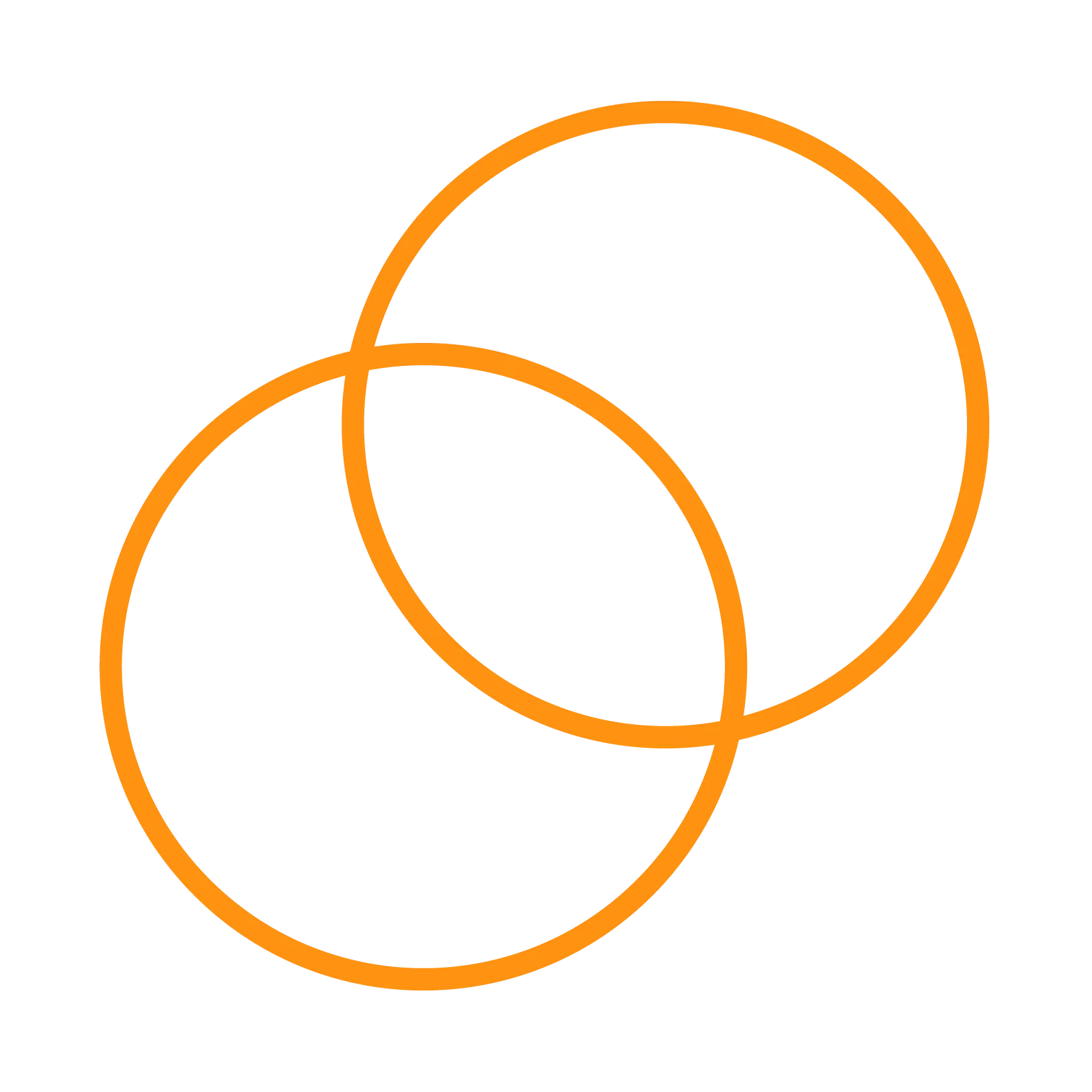 Vegait Heavy Icon Together RGB BRIGHT ORANGE