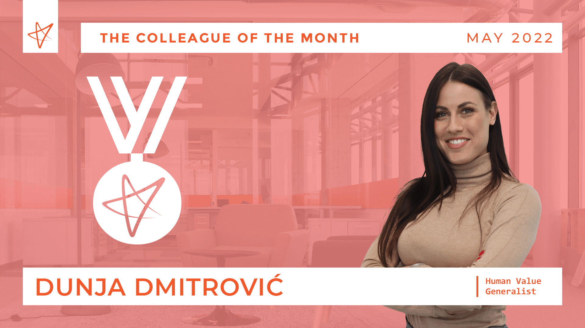 The Colleague Of The Month Dunja Dmitrović