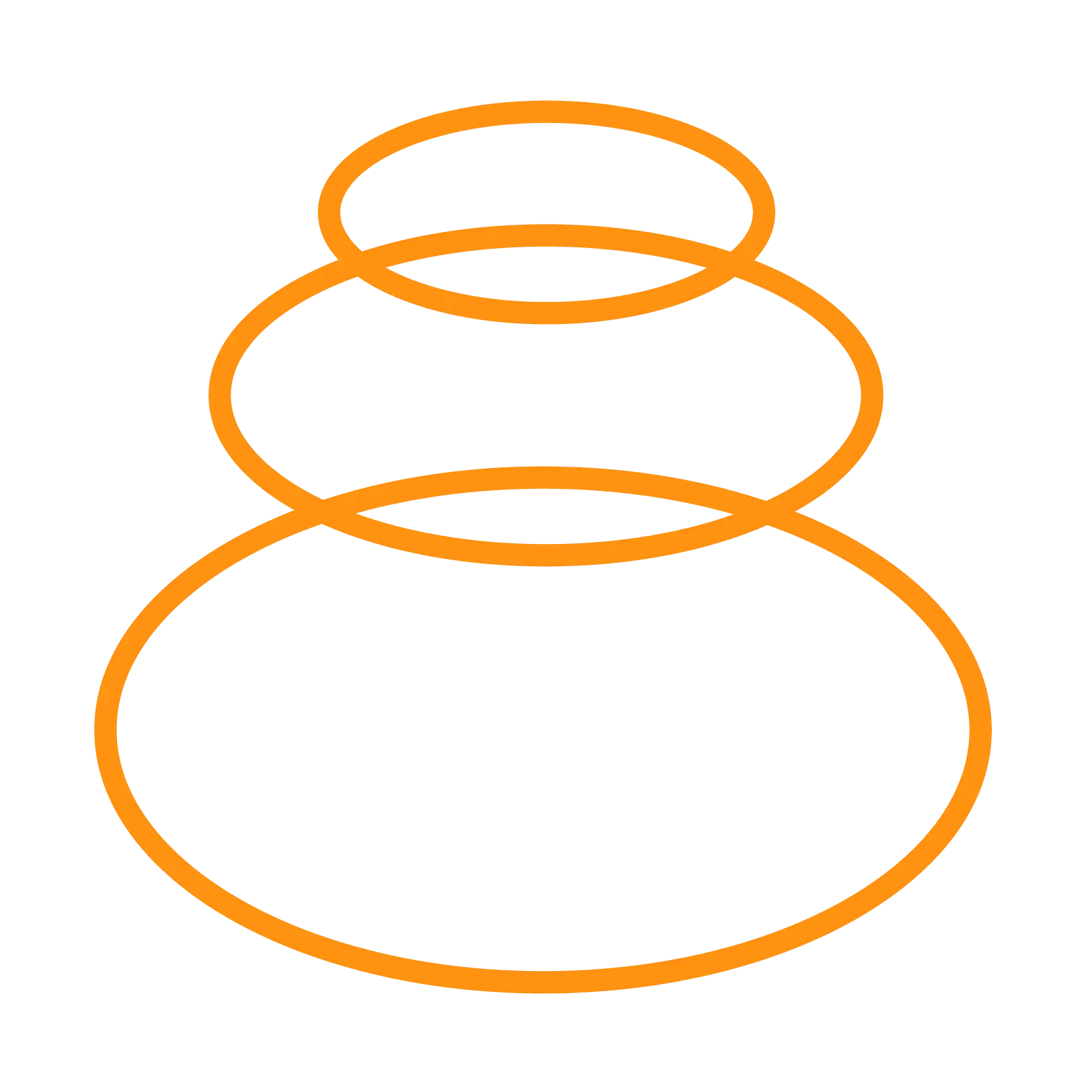 Vegait Heavy Icon Growth RGB BRIGHT ORANGE