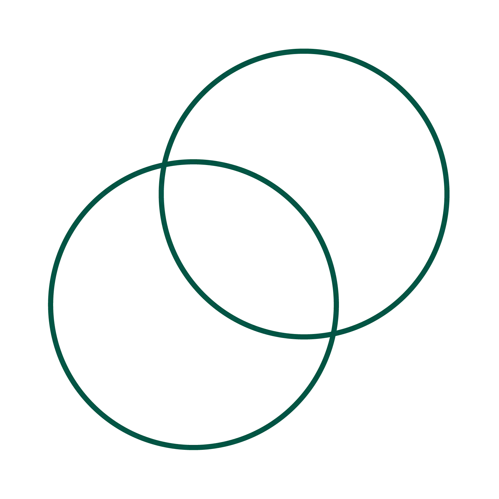 Vegait Light Icon Together RGB DARK GREEN
