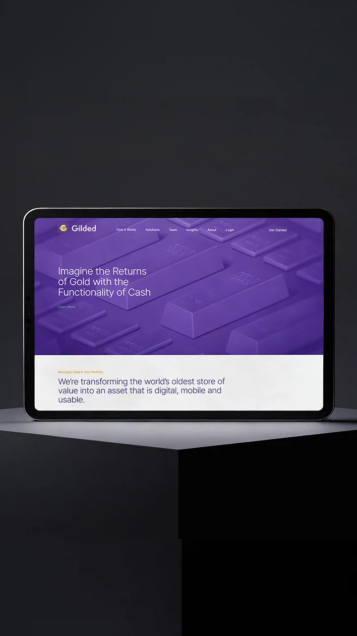 How we built Gilded – a robust trading platform that links gold to the blockchain